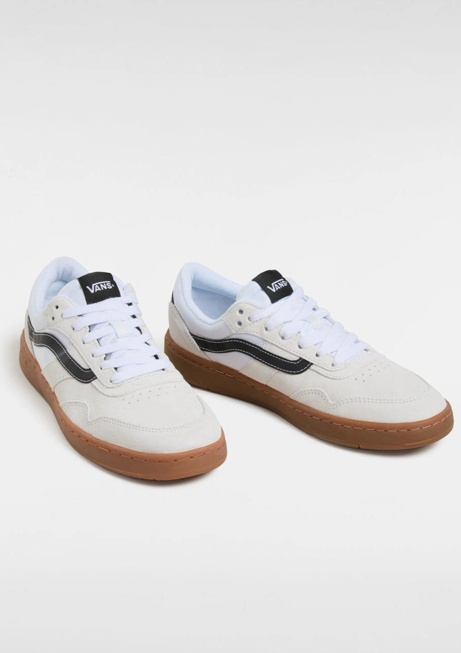 Low Profile Cushion Cruze 3.0 Suede Lace Up Sneaker - White