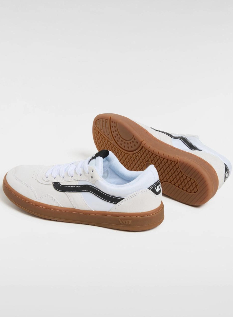 Sustainable Material Blend Cruze 3.0 Suede Lace Up Sneaker - White