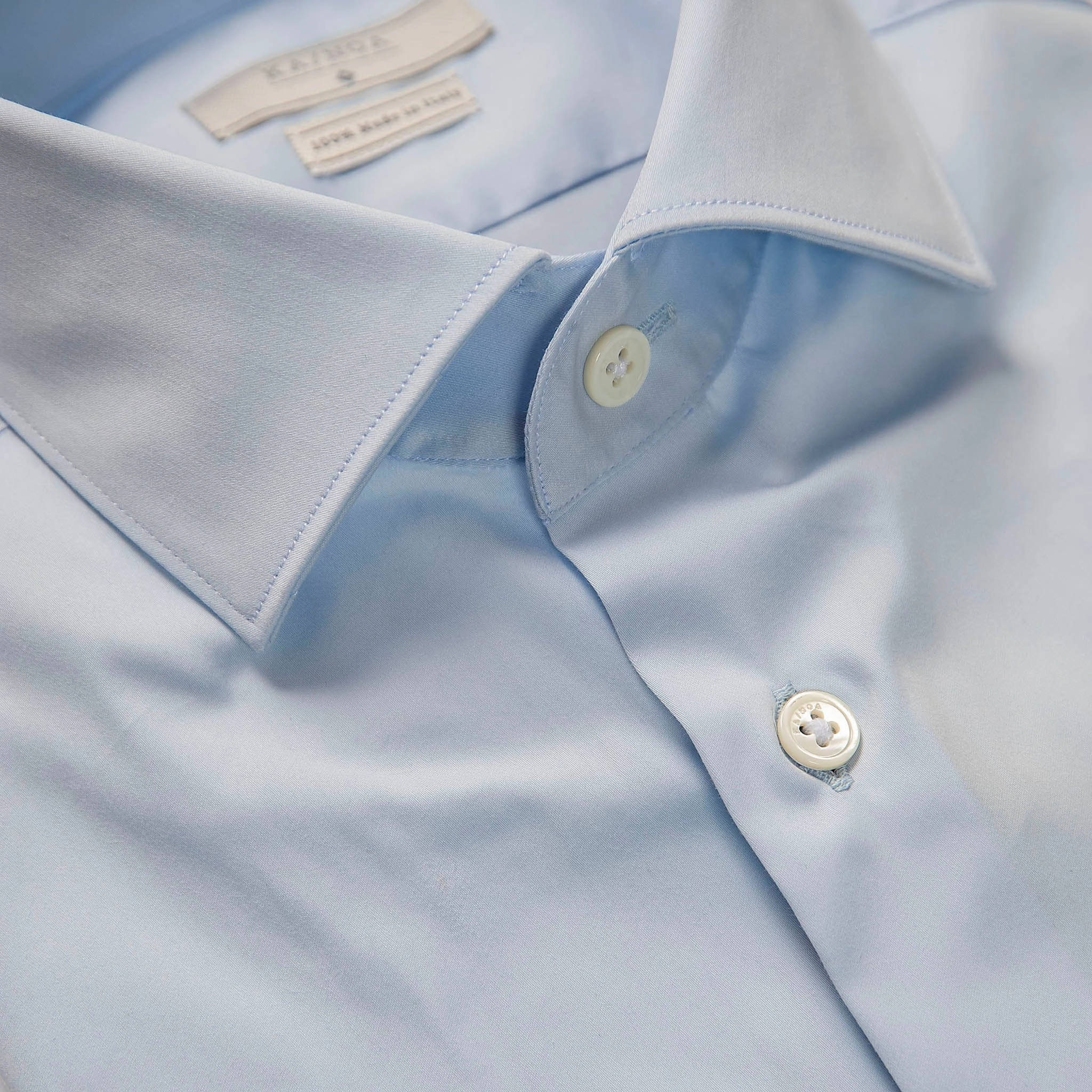 Clamenc shirt satin stretch (air blue) QuickDryTechnology sale season