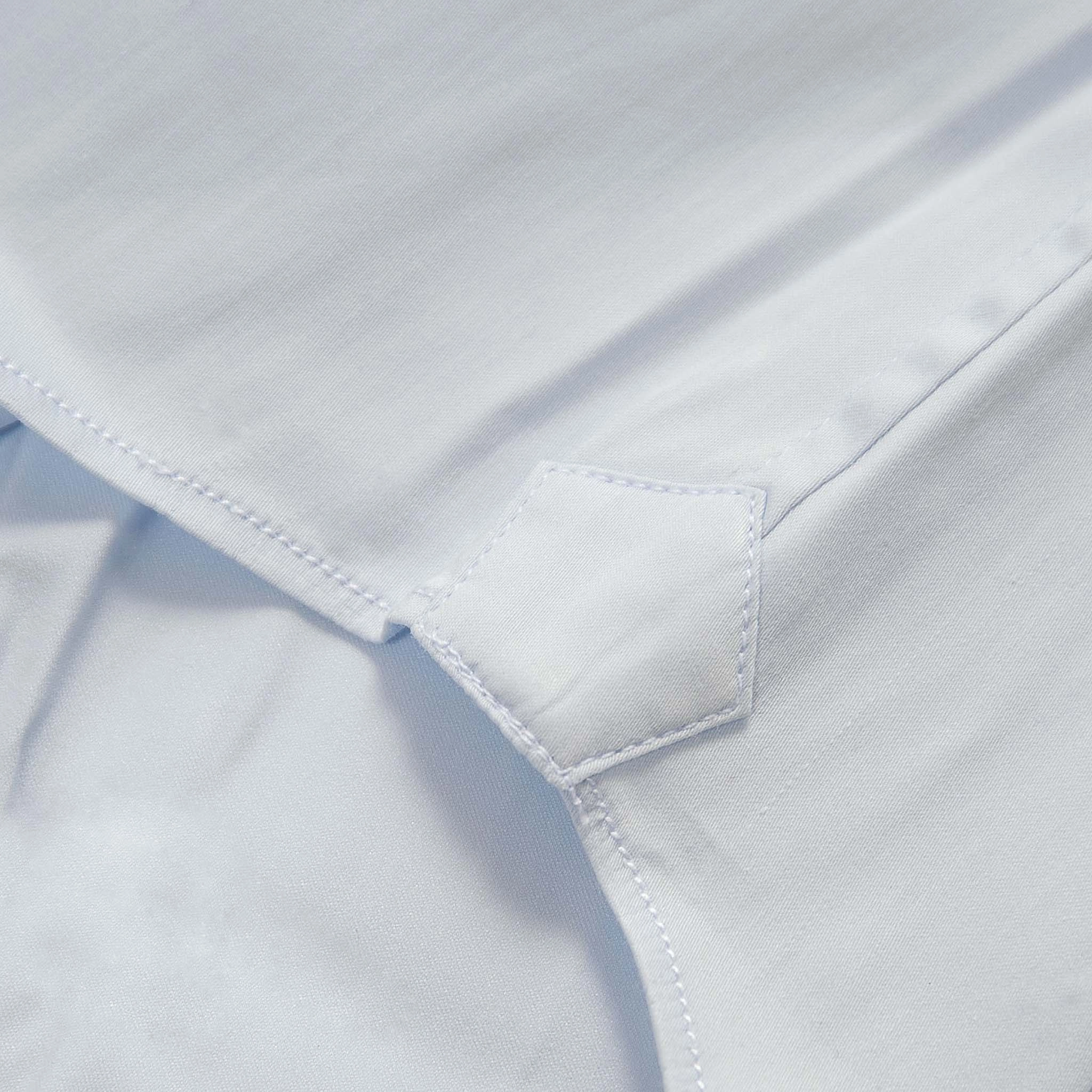 Clamenc shirt satin stretch (air blue) ComfortFirst Reinforced Shoulder Seams