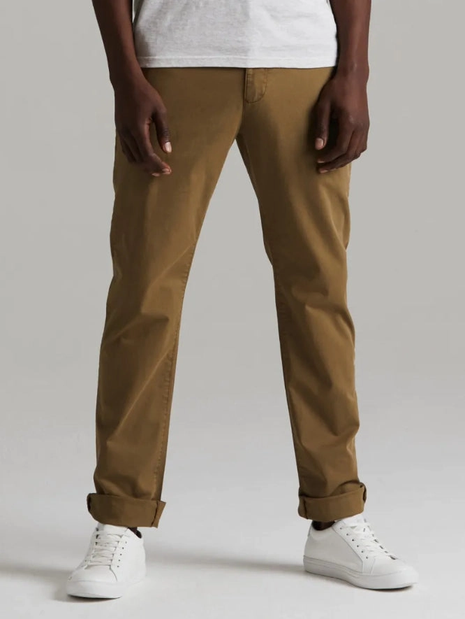 Venice Slim Fit Chino Trousers  - Khaki LightweightInsulation