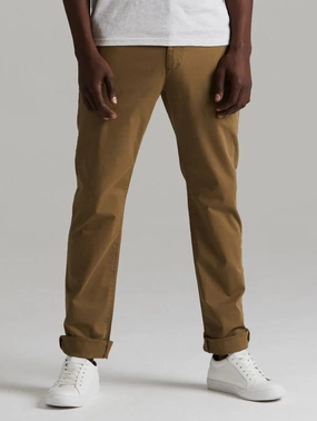 Venice Slim Fit Chino Trousers  - Khaki LightweightInsulation