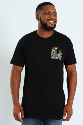 Panther Try Your Luck Tee - Black Classic Wear High Density Fabric