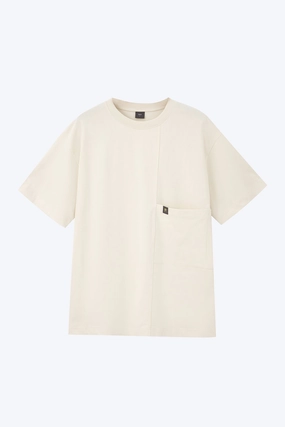 Stretch Fit Engineering SweatGuard Lining Waist Pocket Tee - Clay