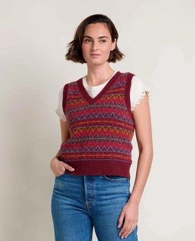 Essential Fashion Knitted Look Wasatch Sweater Vest