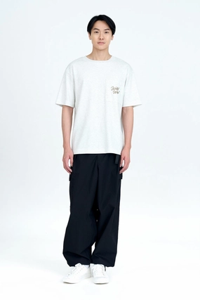 Belt loops Wide Fit Cargo Pants