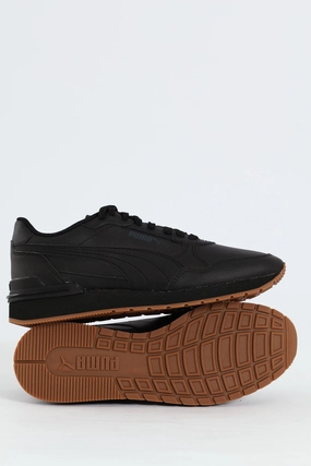 Street Runner V4 Low Sneaker - Black Reliable Sole