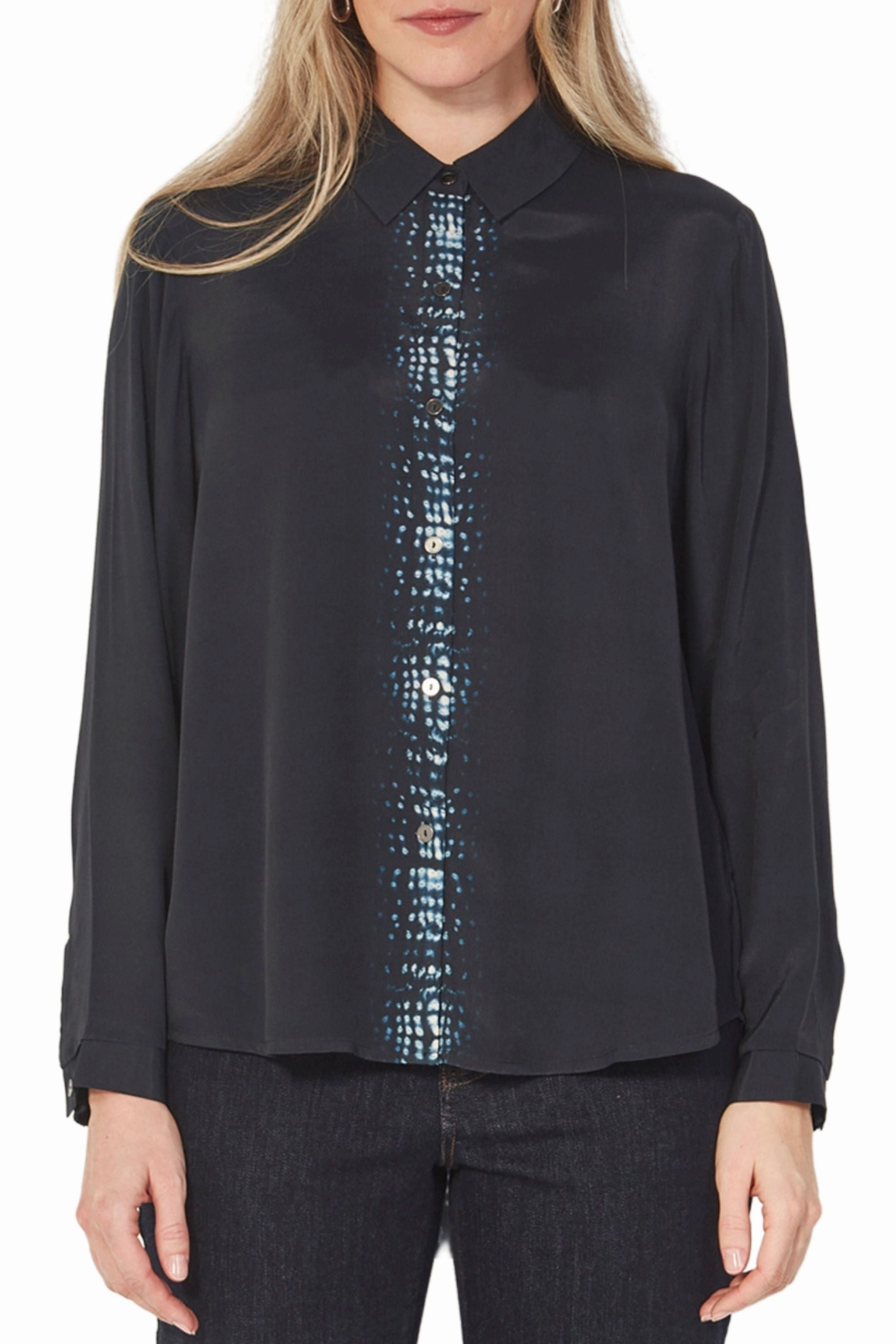 RENA SHIRT - 9664JX Flexible Shoulder Construction Modern Fit