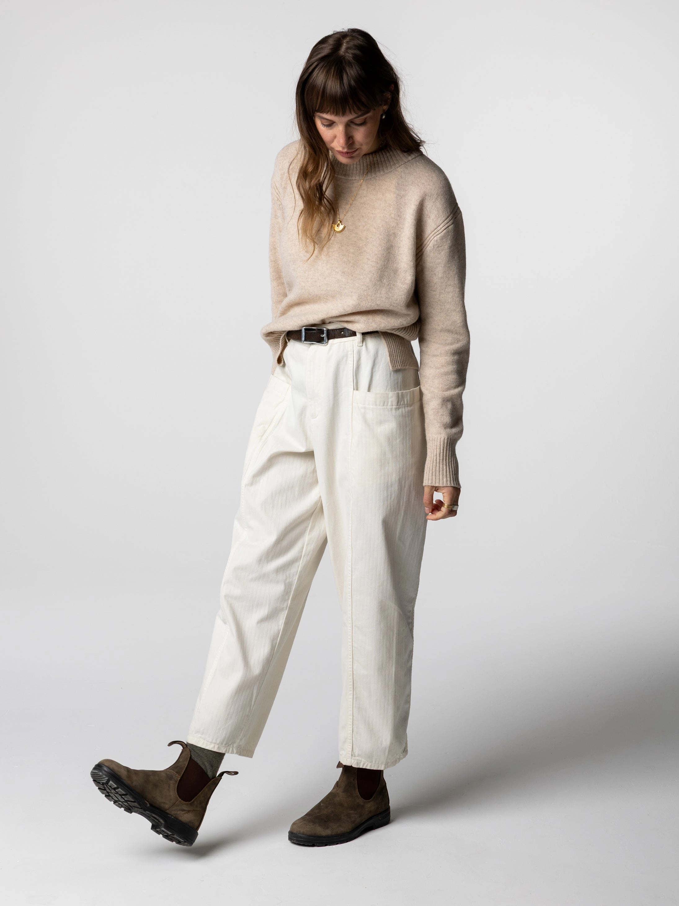 Women's Cavan Ribbed Knit Jumper Moisture wicking