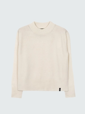 Daily Comforted Layered Stitch Detail Women's Cavan Ribbed Knit Jumper