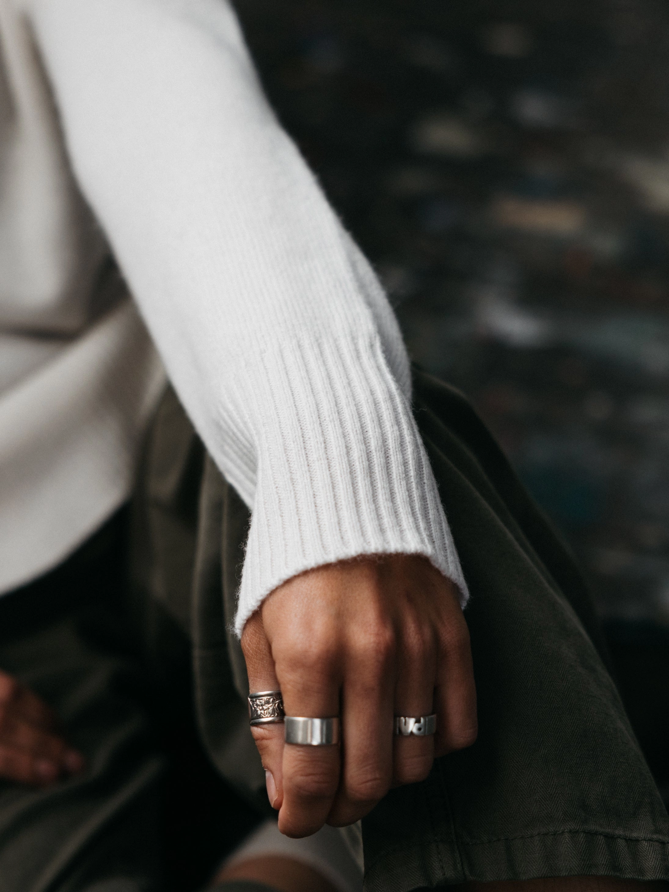 Women's Cavan Ribbed Knit Jumper AntiSnag Surface