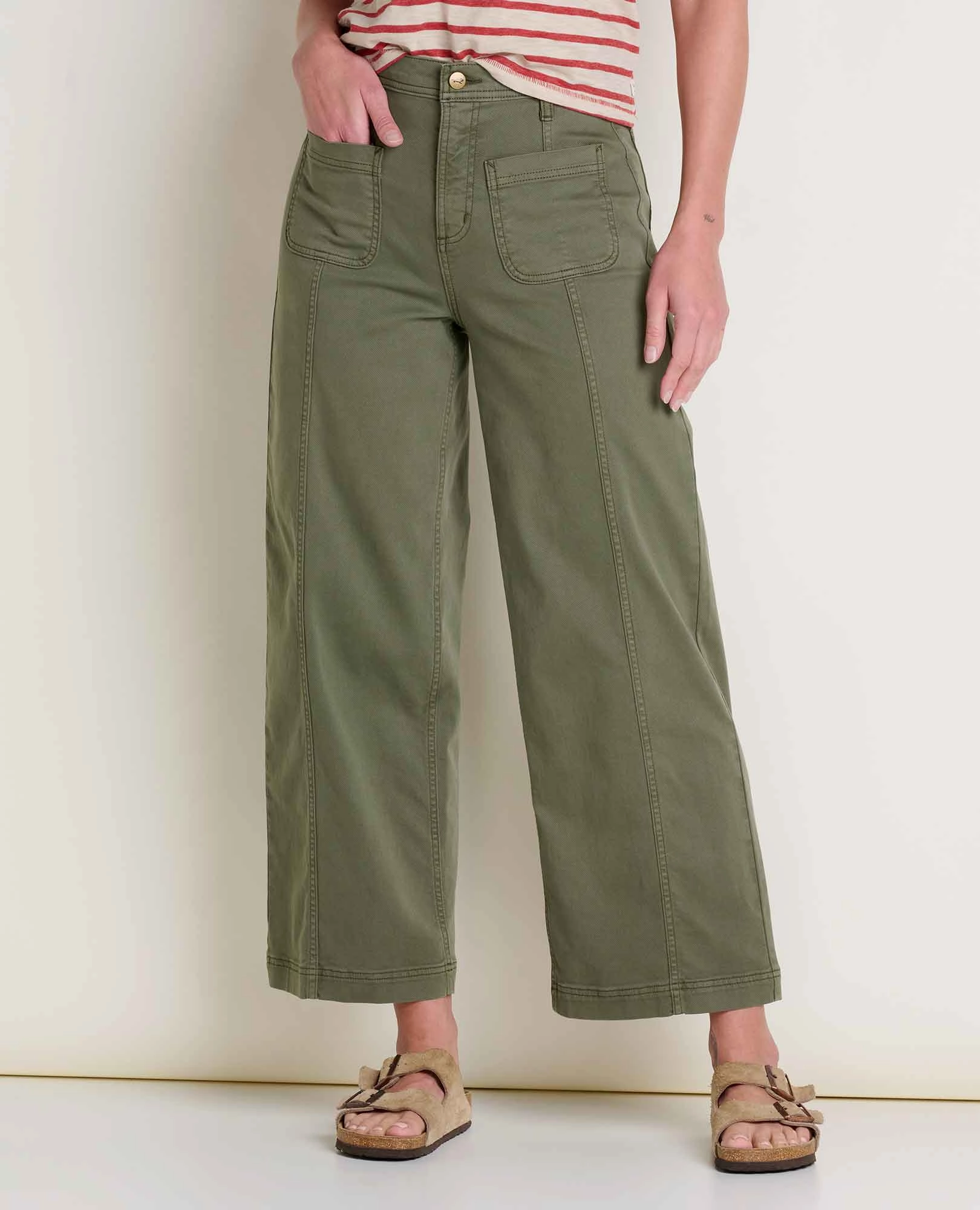 Flattering Waist Women's Linden Canvas Pant