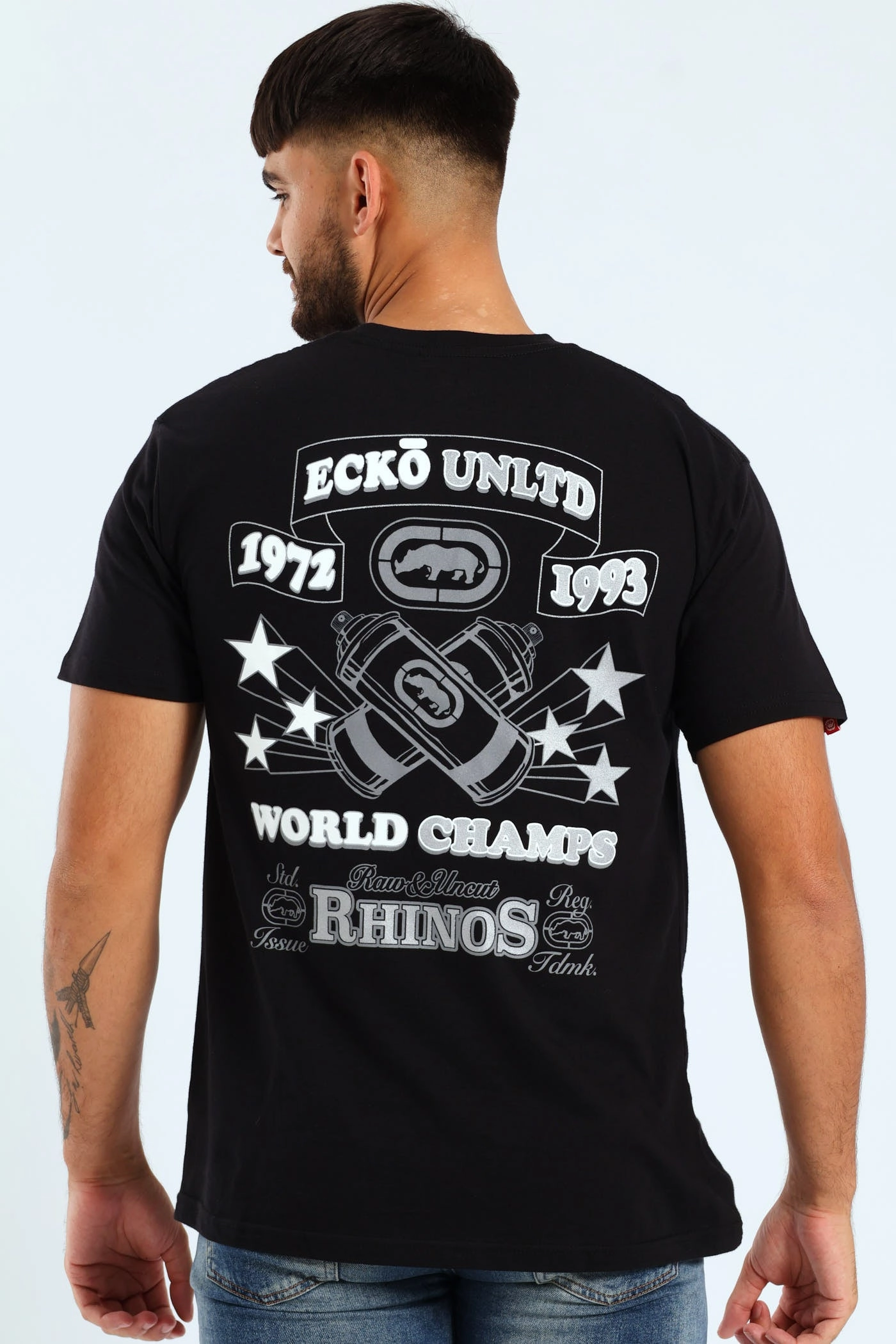 Self Fabric Tape World Champs Tee - Black