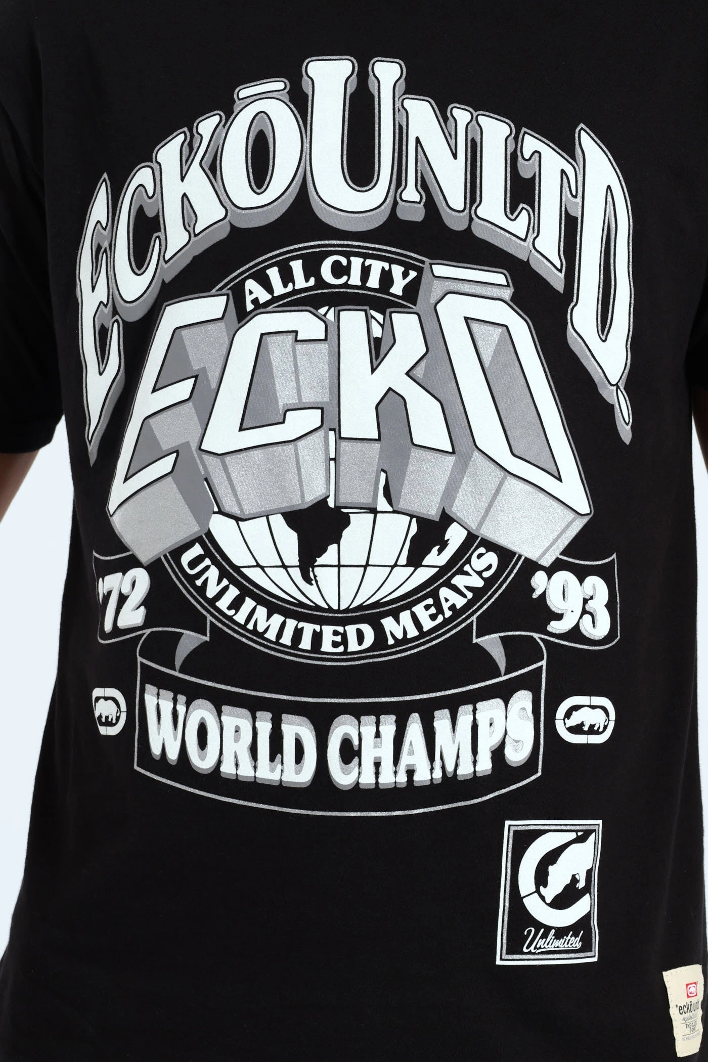 World Champs Tee - Black SkinFriendlyFibers Simple yet stylish