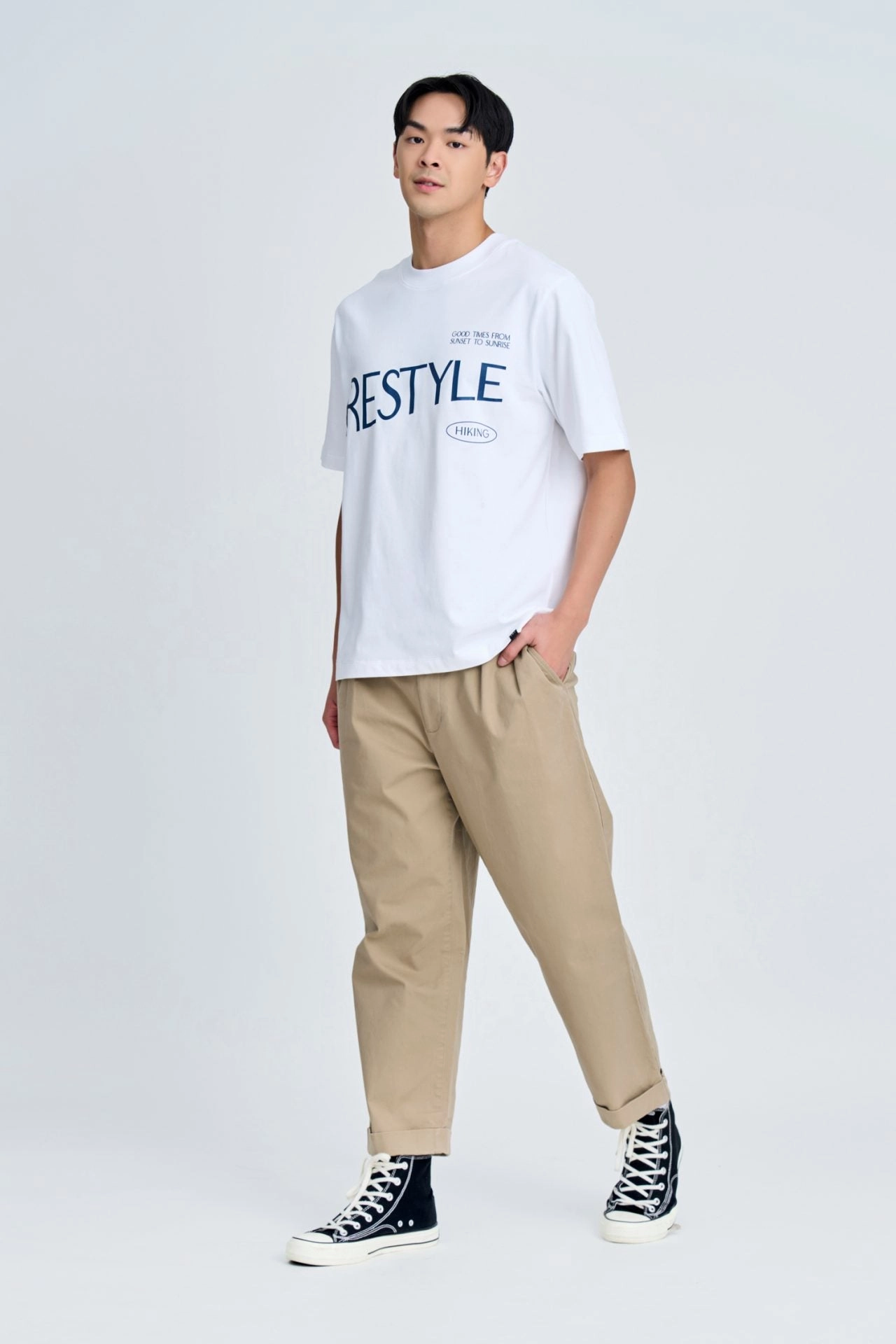 DoubleLayeredShoulders Jersey "Restyle" Hiking Tee [AT]