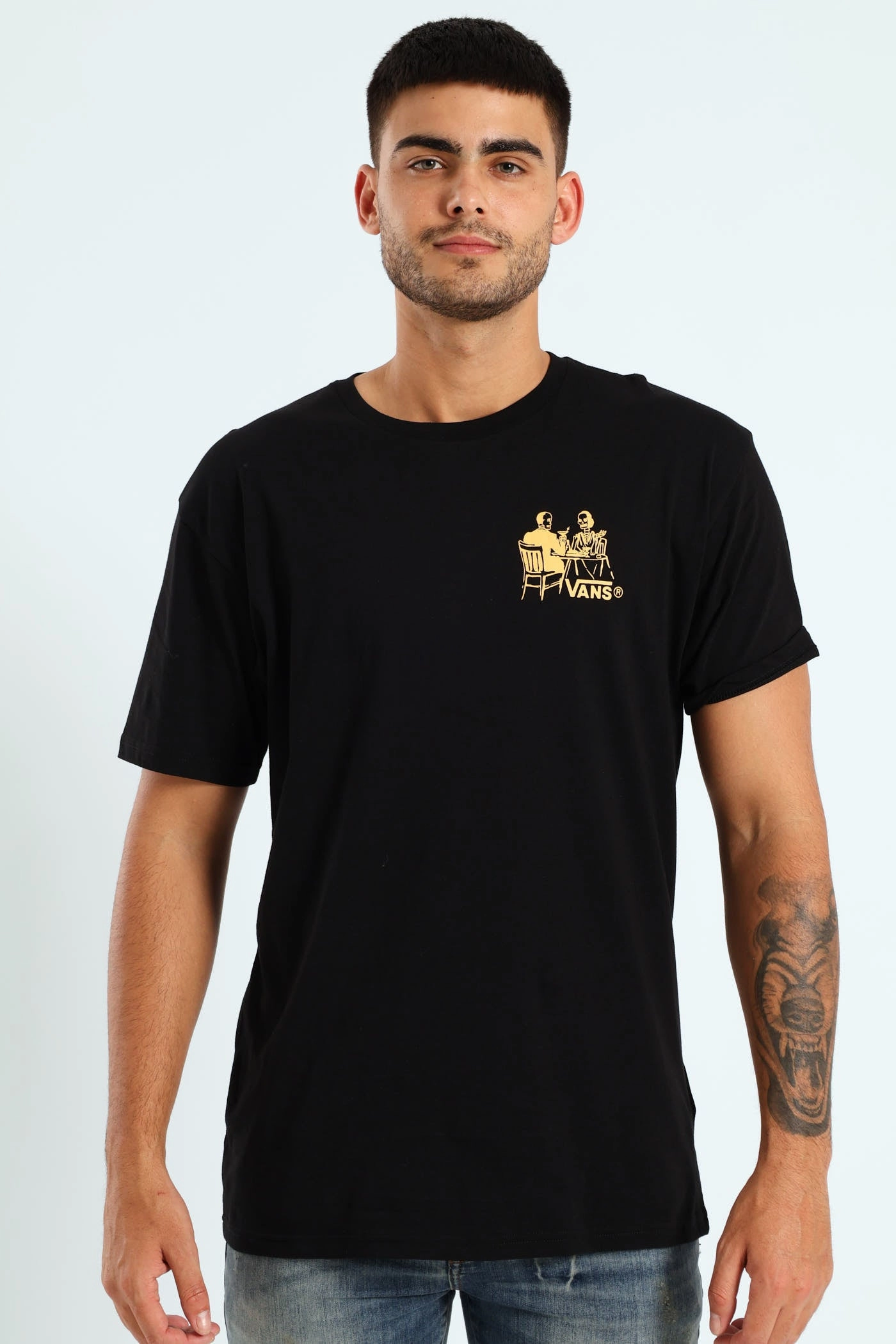 Fine Dining Tee - Black Layering Essential
