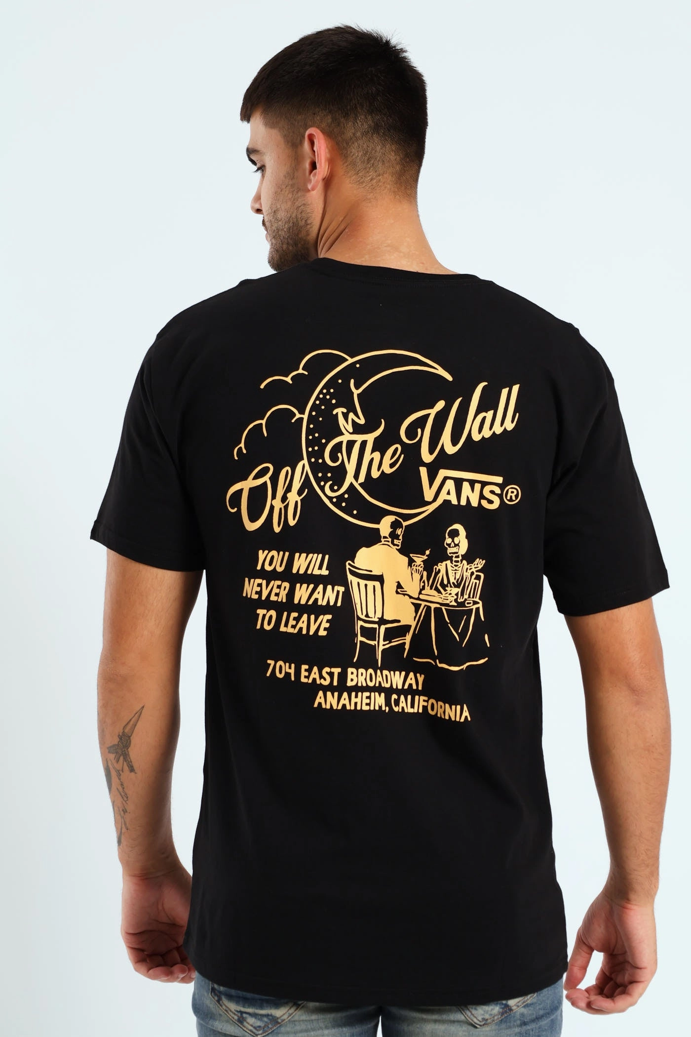 Fine Dining Tee - Black Minimalist Aesthetic