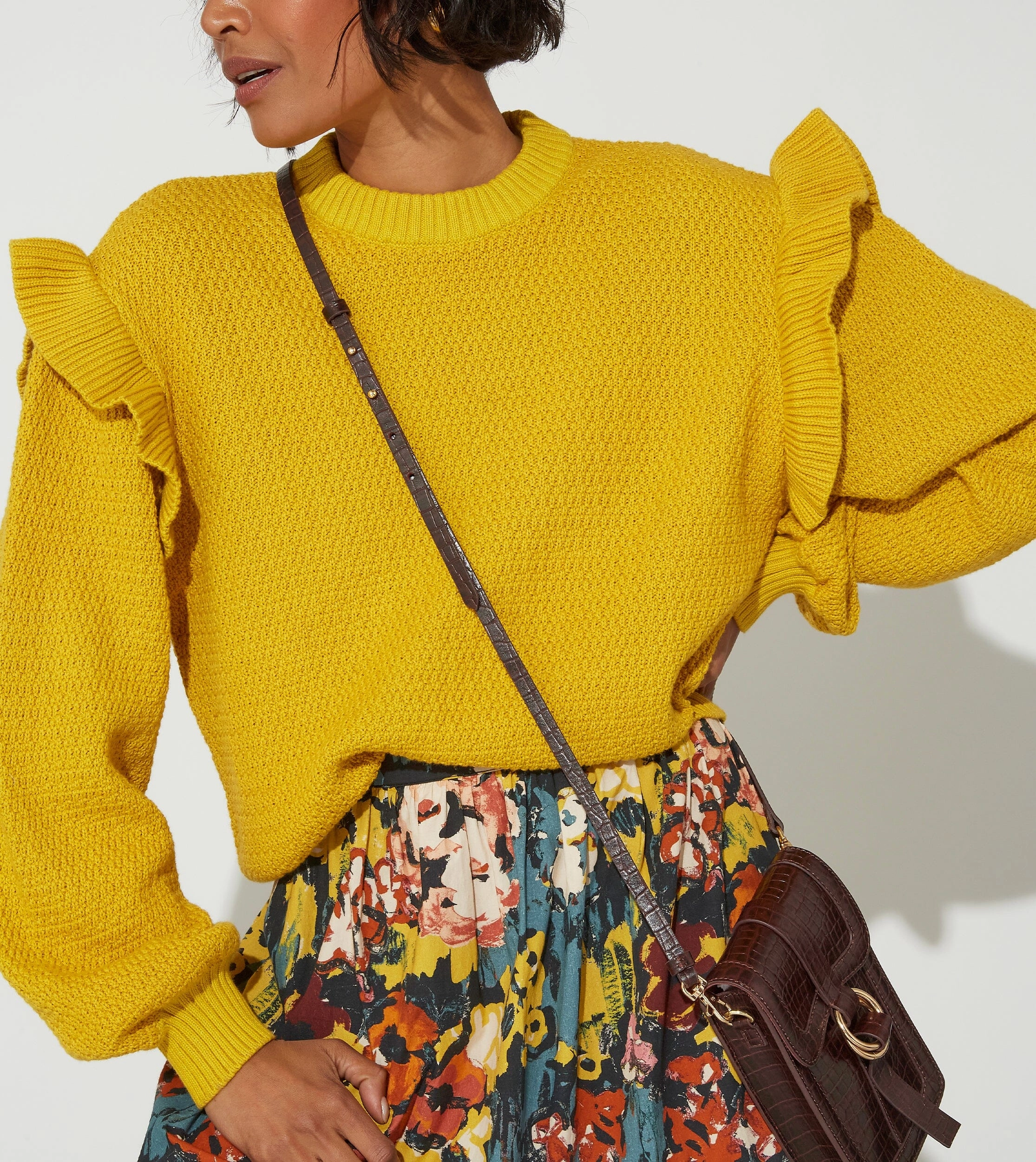 Knit Apparel Yara Sweater - Citrine