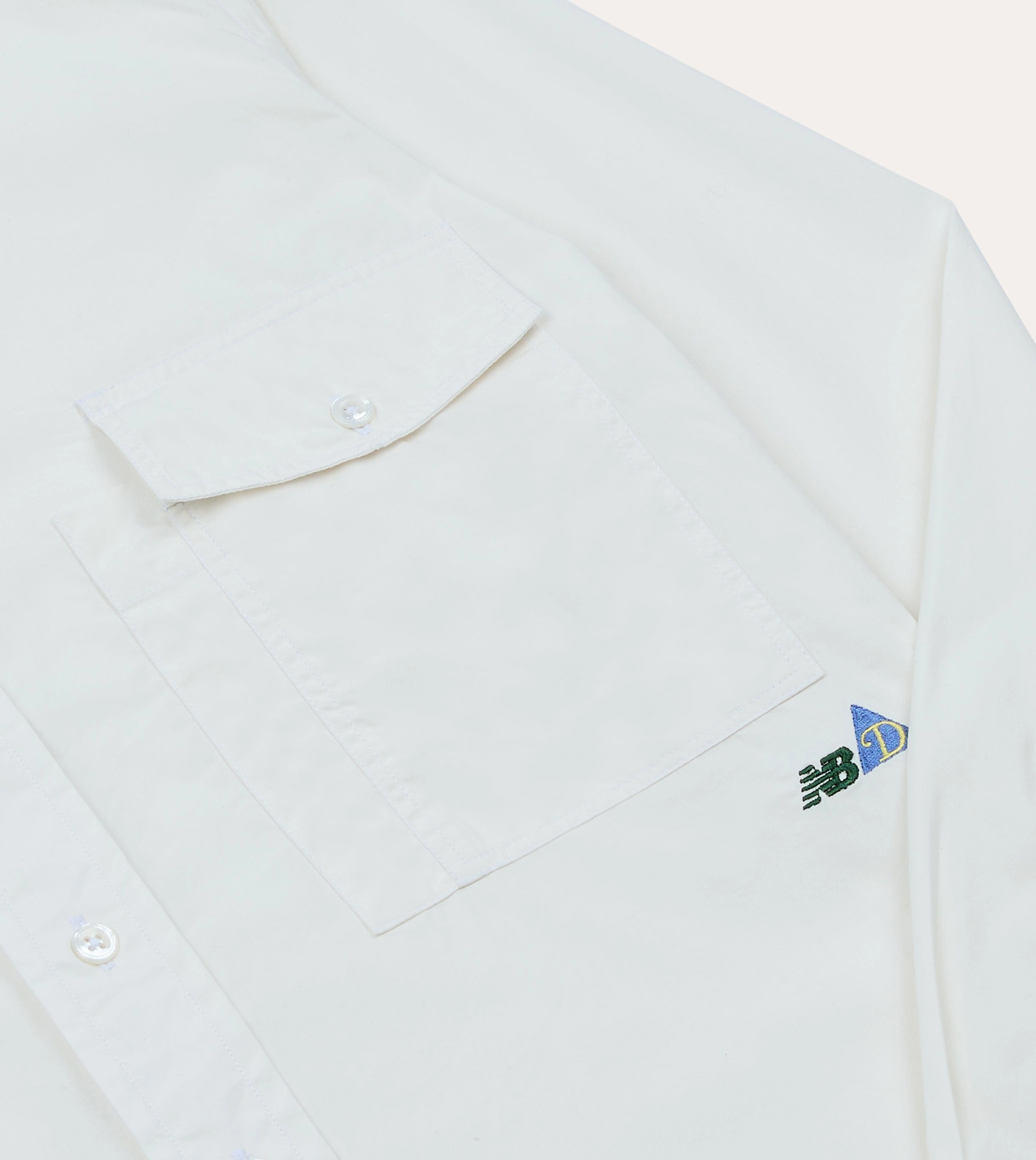 Low Profile Pocket Design High-End Fabric Drake??s and New Balance Poplin Hiking Shirt