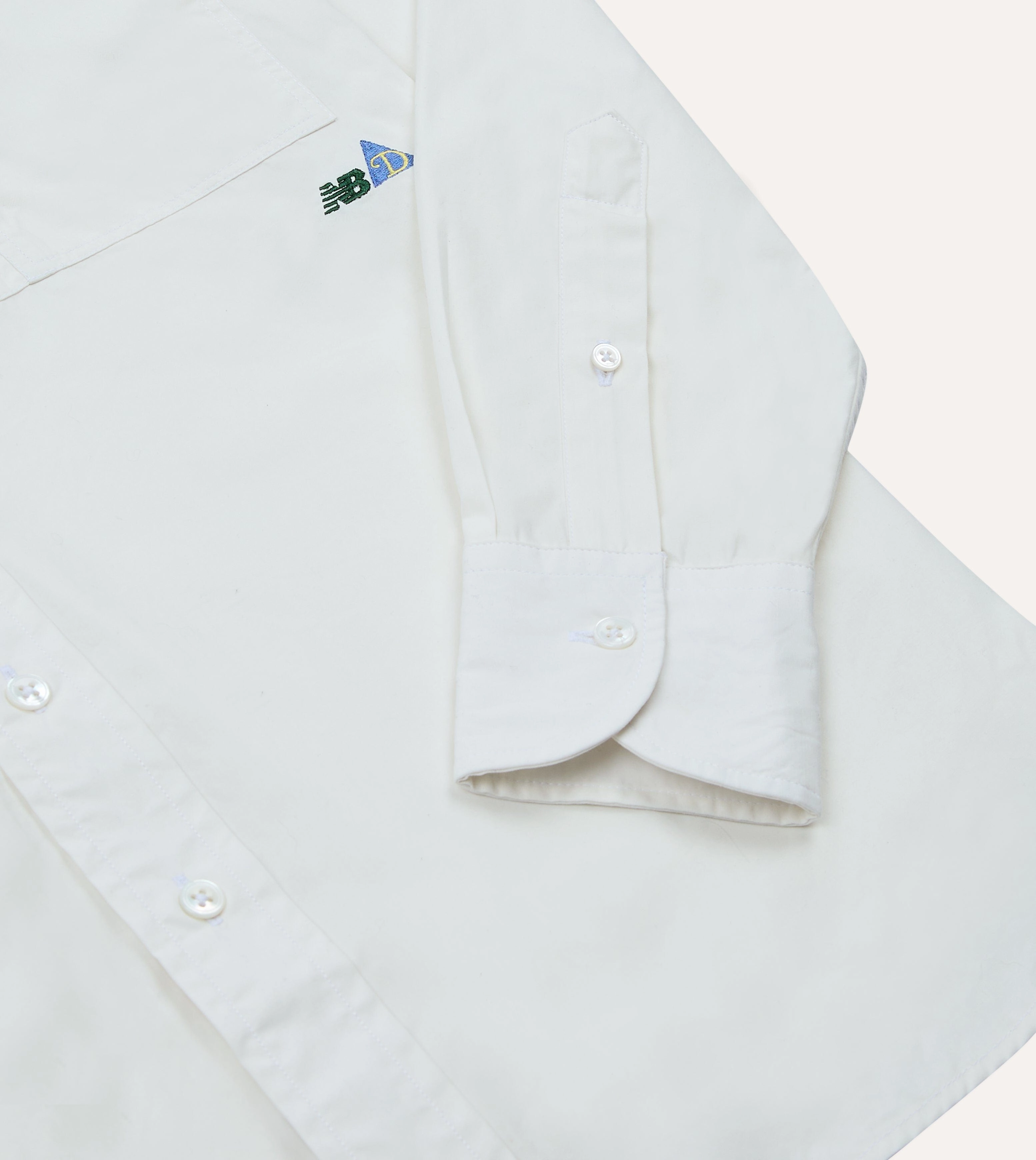 Drake??s and New Balance Poplin Hiking Shirt High-Quality Craftsmanship Flexible Knit