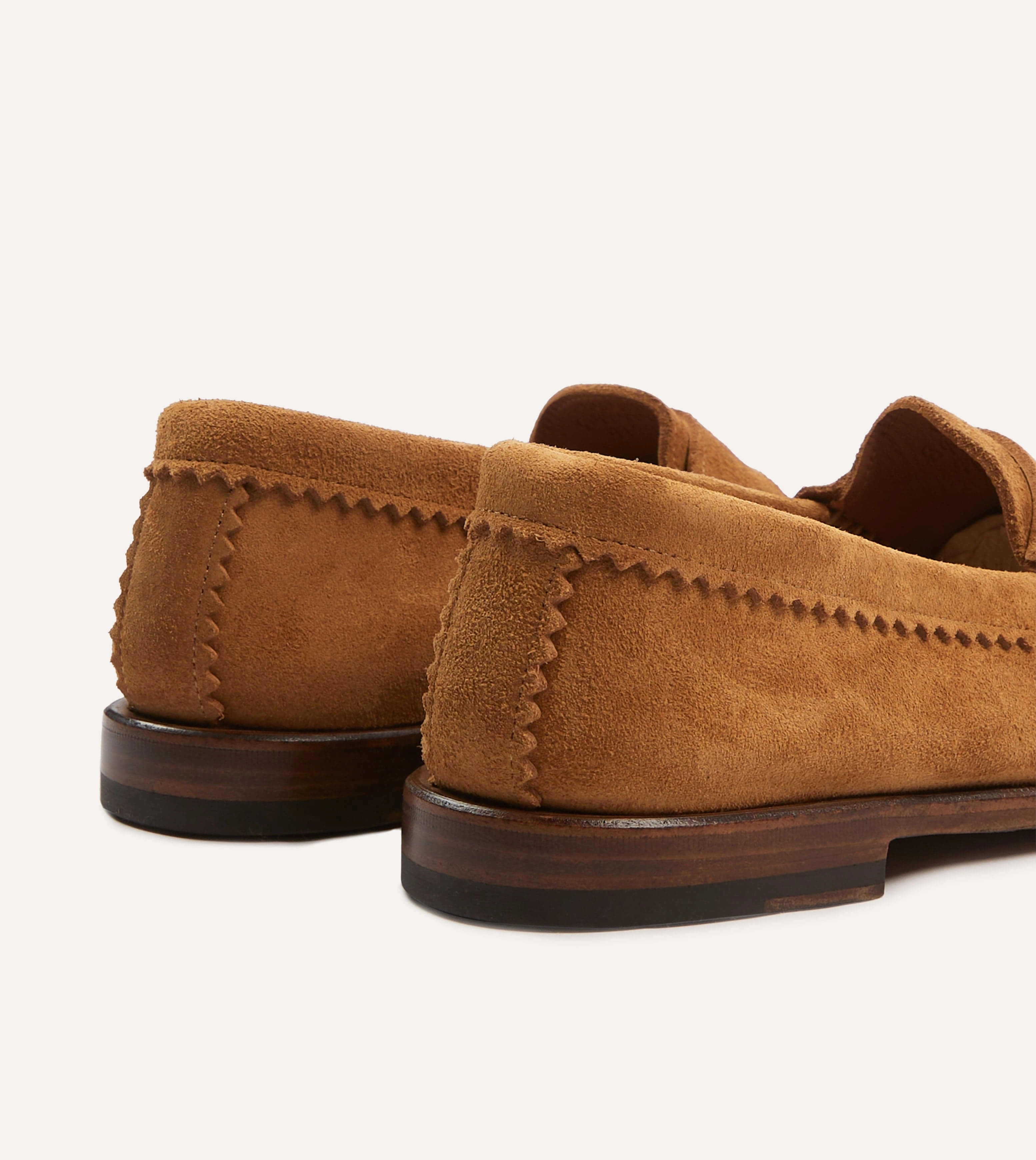 Yuketen Brown Leather Rob??s Loafer Parkour Run