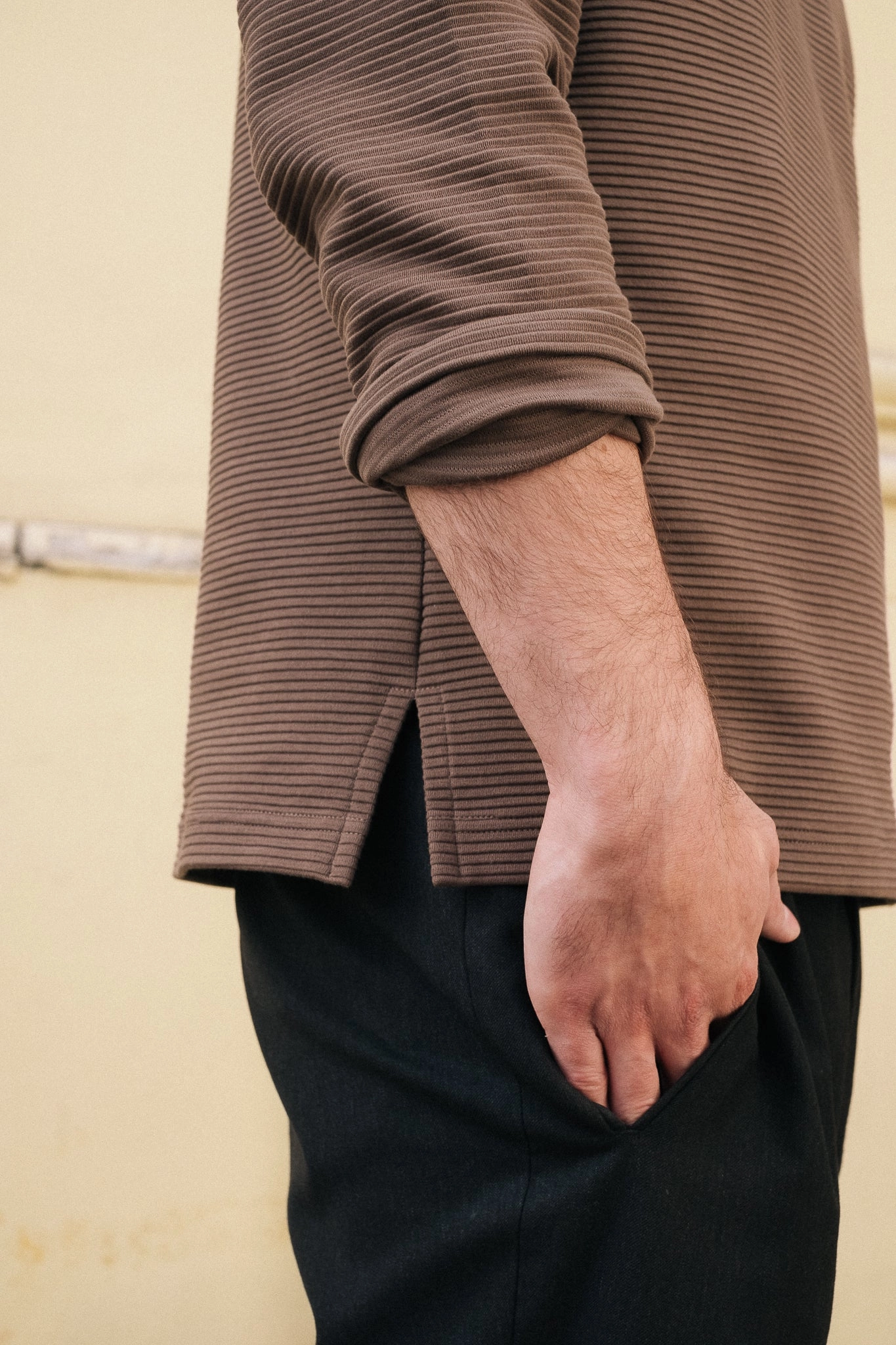 label accents ZIGZAG / MOCHA