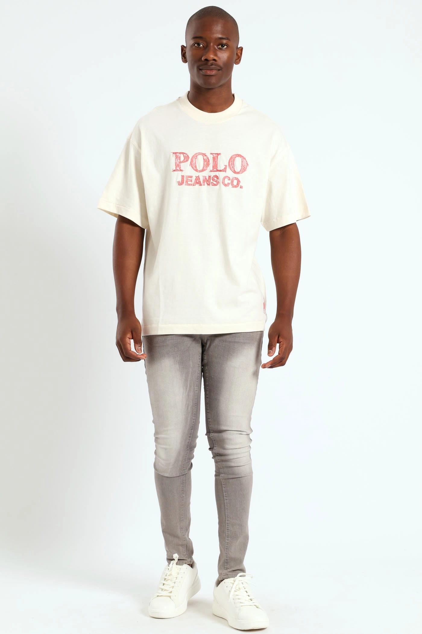 Office Wear Zoli Pjc Logo Tee - Off White