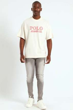 Office Wear Zoli Pjc Logo Tee - Off White
