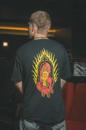 Zombie Hand Tee / Back Print Wrinkle Resistant Winter Hoodie